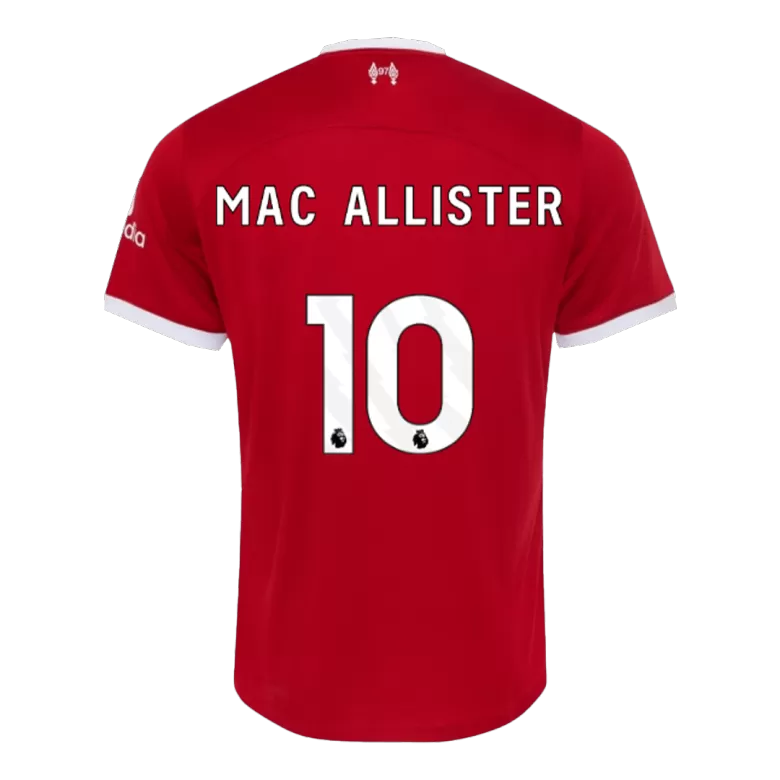 Liverpool Jersey Custom MAC ALLISTER #10 Soccer Jersey Home 2023/24 - bestsoccerstore