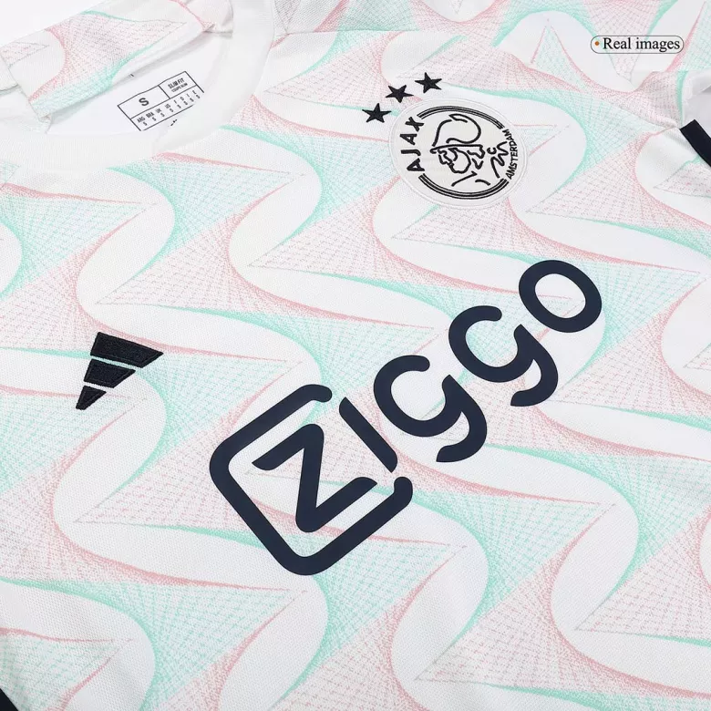 Ajax Away Custom Full Soccer Kit 2023/24 - bestsoccerstore