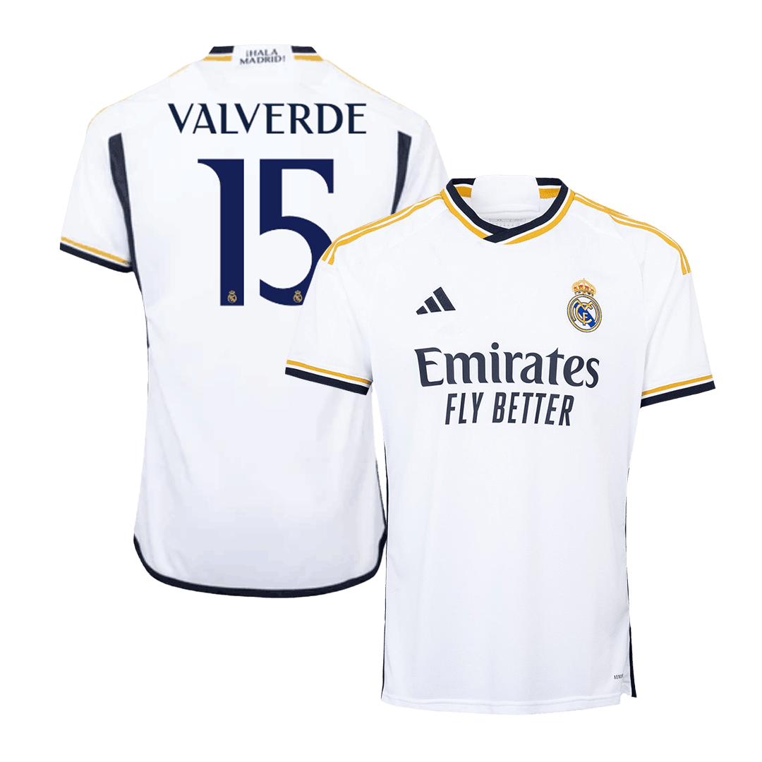 Valverde real madrid sales jersey