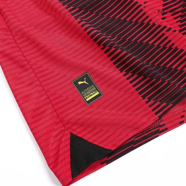 AC Milan Soccer Jersey Home Custom Shirt 2023/24 Big Size - bestsoccerstore