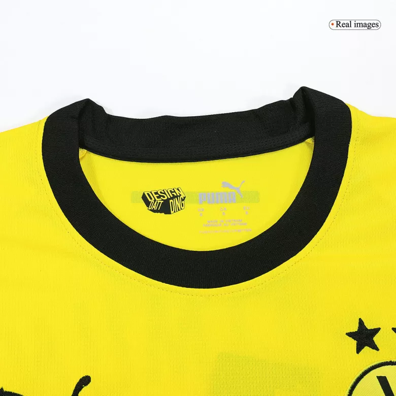 Borussia Dortmund Jersey Custom Home Soccer Uniform Kits 2023/24 - bestsoccerstore