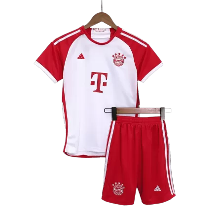 Kid's Bayern Munich Jersey Custom Home Soccer Soccer Kits 2023/24 - bestsoccerstore