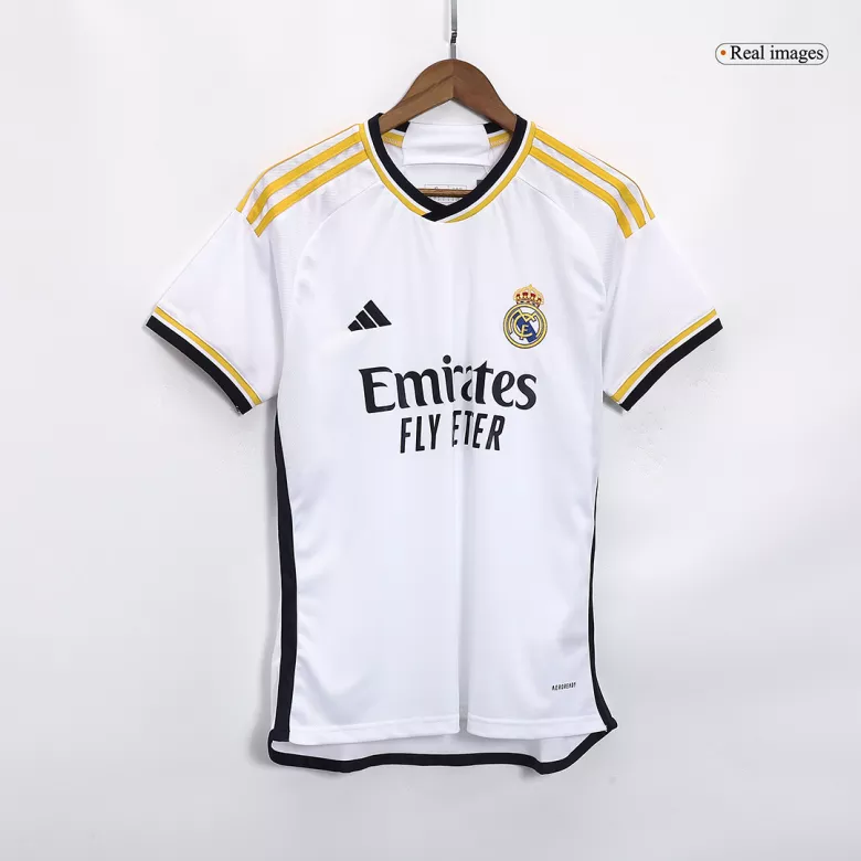 Real Madrid Jersey Custom BELLINGHAM #5 Soccer Jersey Home 2023/24 - bestsoccerstore