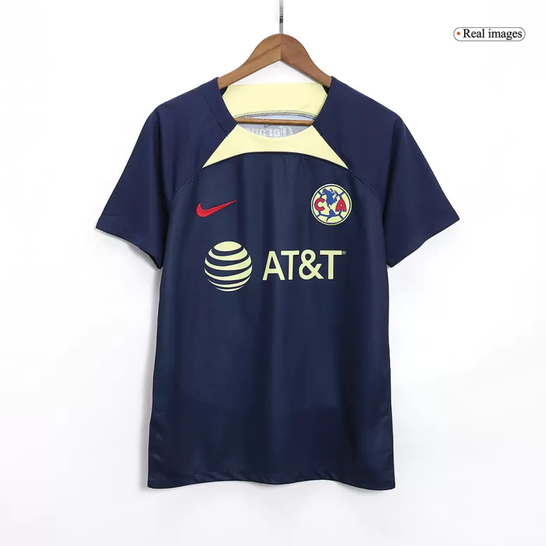 Men's Authentic Club America Aguilas Away Soccer Jersey Shirt 2023