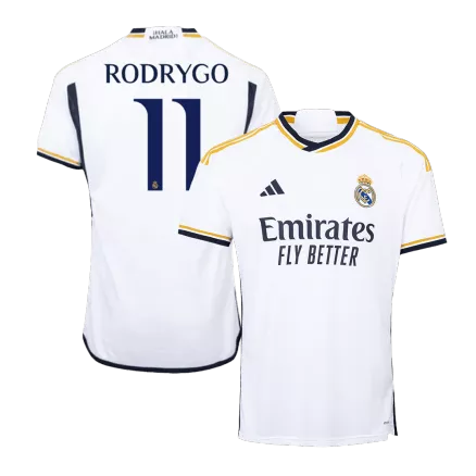 Real Madrid Jersey Custom RODRYGO #11 Soccer Jersey Home 2023/24 - bestsoccerstore