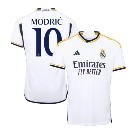 Real Madrid Jersey Custom MODRIĆ #10 Soccer Jersey Home 2023/24 - bestsoccerstore