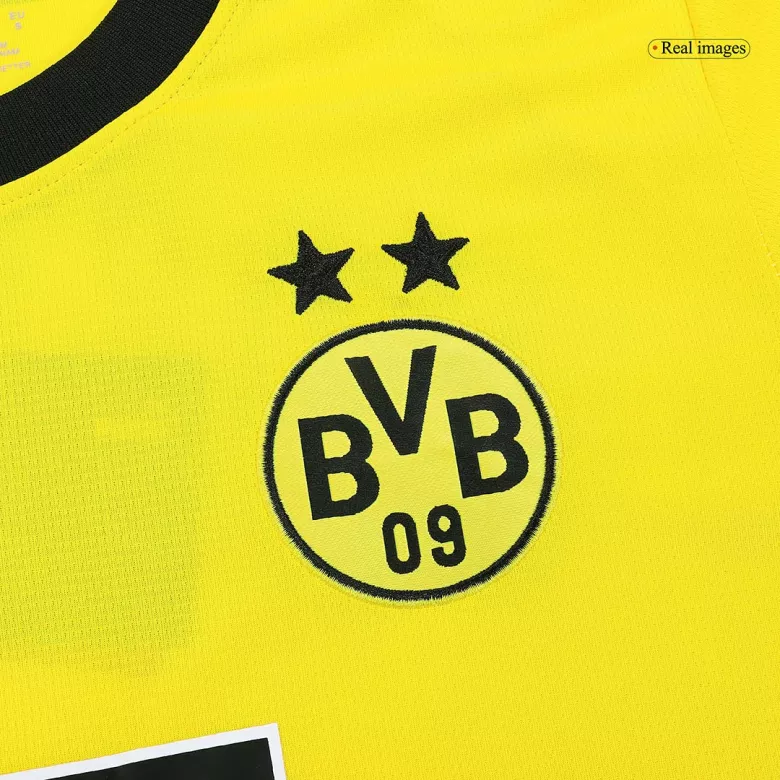 Borussia Dortmund Soccer Jersey Home Custom Shirt 2023/24 - bestsoccerstore