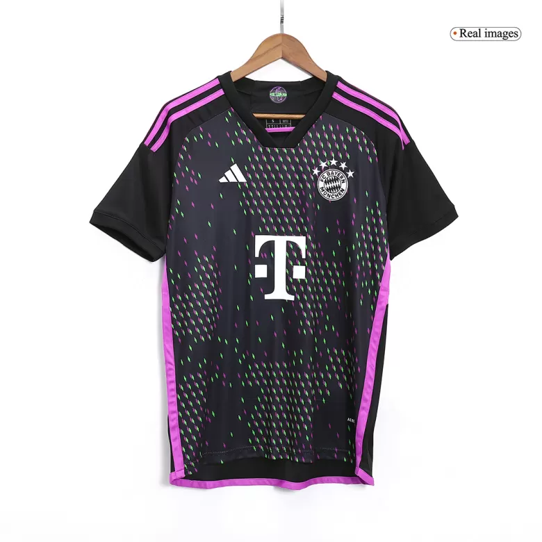 Men's Bayern Munich Jersey Custom Away Soccer Soccer Kits 2023/24 - bestsoccerstore