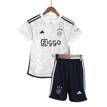 Kid's Ajax Jersey Custom Away Soccer Soccer Kits 2023/24 - bestsoccerstore