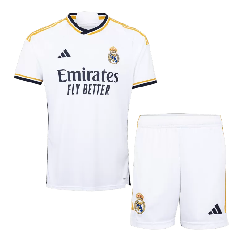 Real Madrid Jersey Custom Home Soccer Jersey Full Kit 2023/24 - bestsoccerstore