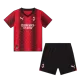 Kid's AC Milan Whole Kits Custom Home Soccer 2023/24 - bestsoccerstore