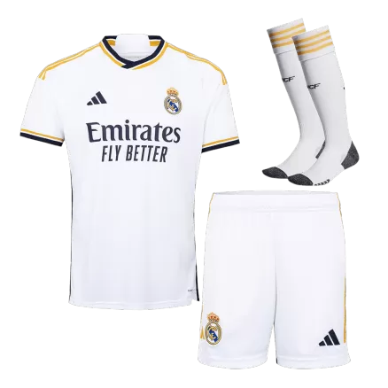 Men's Replica BELLINGHAM #5 Real Madrid Home Soccer Jersey Shirt 2023/24