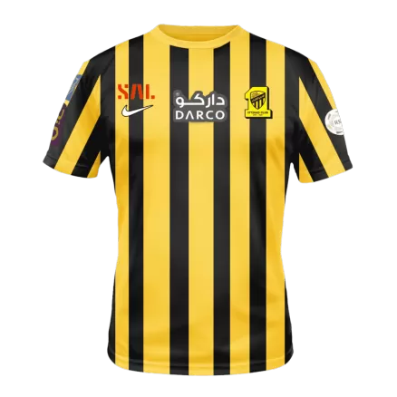 Al Ittihad Saudi Jersey Soccer Jersey Home 2022/23 - bestsoccerstore