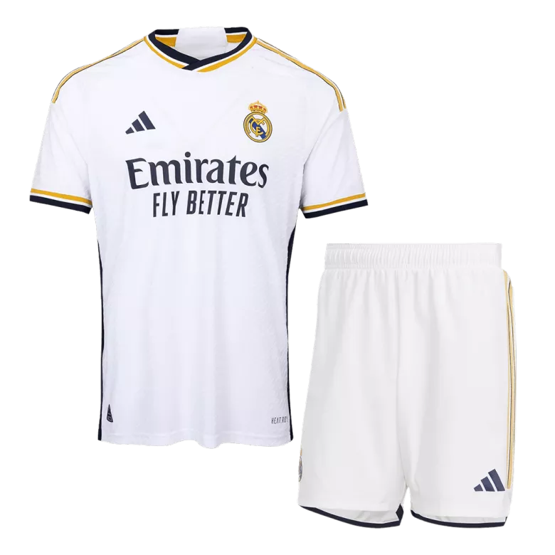 Authentic Real Madrid Home Kit Custom Soccer Kit 2023/24 - bestsoccerstore