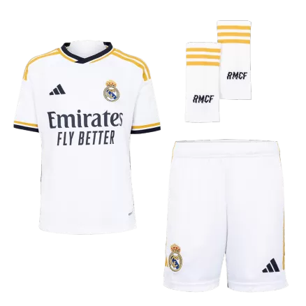 Kid's Real Madrid Whole Kits Custom Home Soccer Kit 2023/24 - bestsoccerstore