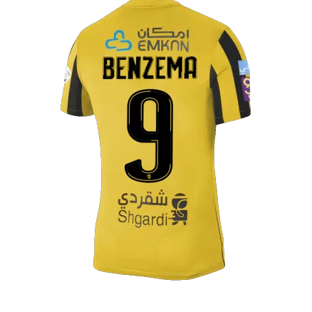 Al Ittihad Saudi Jersey BENZEMA #9 Soccer Jersey Home 2022/23 - bestsoccerstore