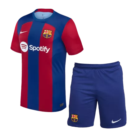 Barcelona Jersey Custom Home Soccer Jersey 2023/24 - bestsoccerstore