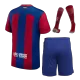 Men's Barcelona Whole Kits Custom Home Soccer 2023/24 - bestsoccerstore