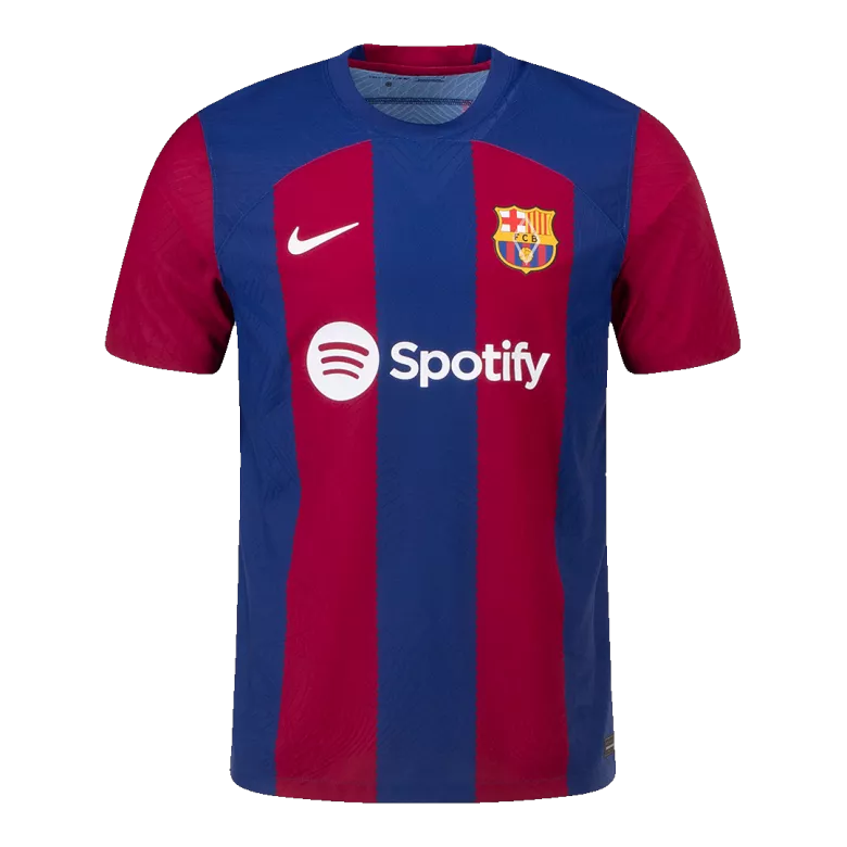 Barcelona Jersey O.DEMBÉLÉ #7 Custom Home Soccer Jersey 2023/24 - bestsoccerstore