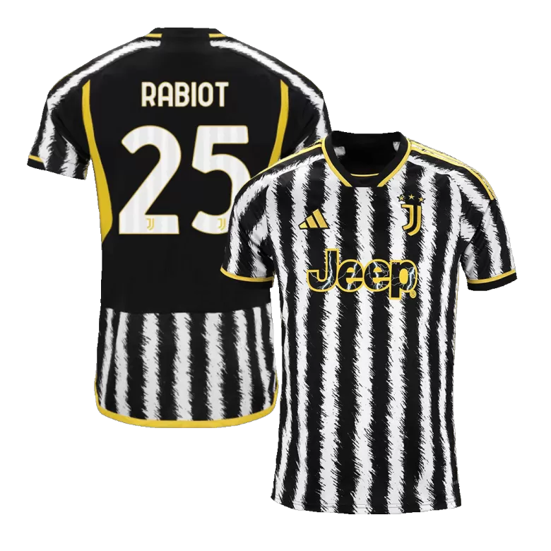 Juventus Jersey Custom RABIOT #25 Soccer Jersey Home 2023/24 - bestsoccerstore