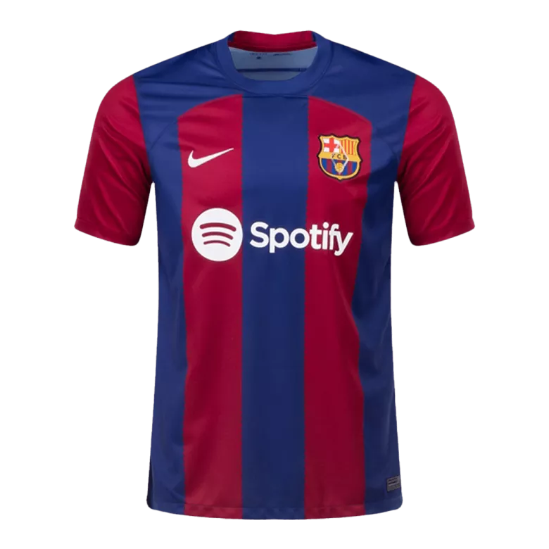 Barcelona Jersey F. DE JONG #21 Soccer Jersey Home 2023/24 - bestsoccerstore
