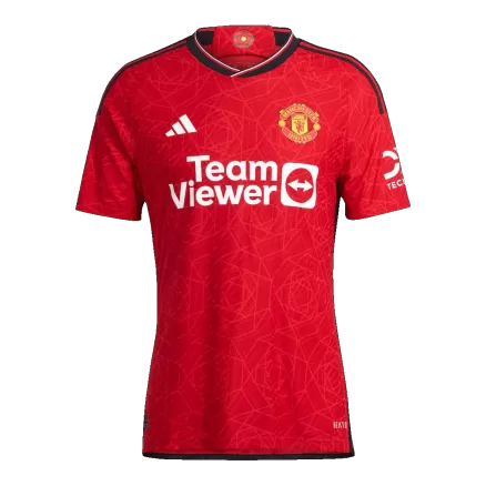 Manchester United Jersey Custom Home Soccer Jersey 2023/24 - bestsoccerstore