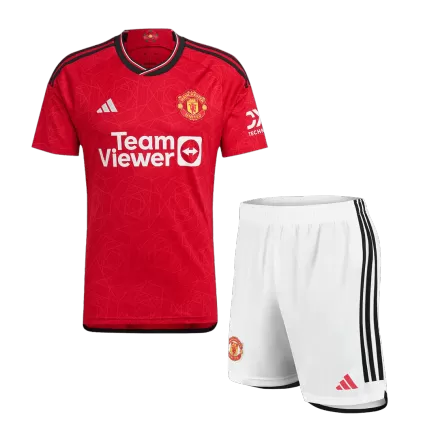 Manchester United Jersey Custom Home Soccer Jersey 2023/24 - bestsoccerstore