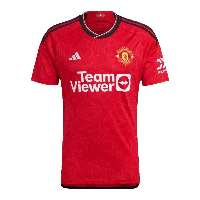 Manchester United Jersey Custom SANCHO #25 Soccer Jersey Home 2023/24 - bestsoccerstore