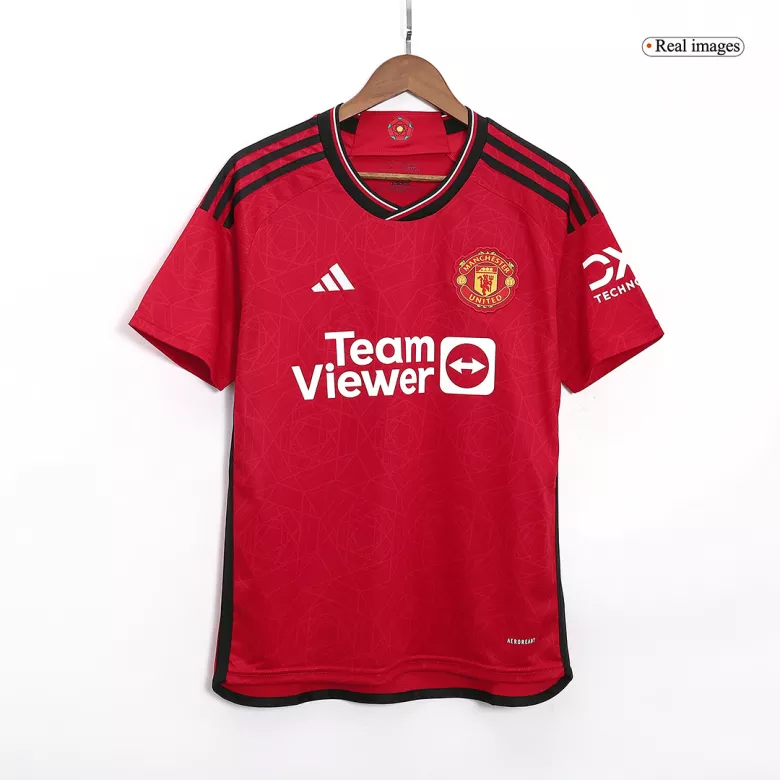 Manchester United Home Soccer Jersey 2023/24 Plus Size - bestsoccerstore