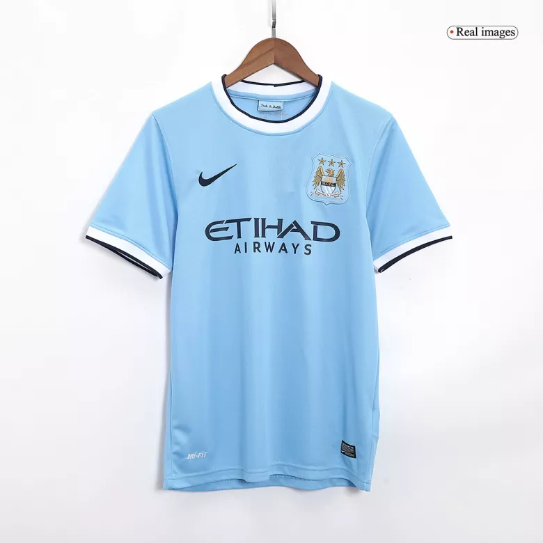 Manchester City Jersey Custom Home Soccer Jersey 2013/14 - bestsoccerstore