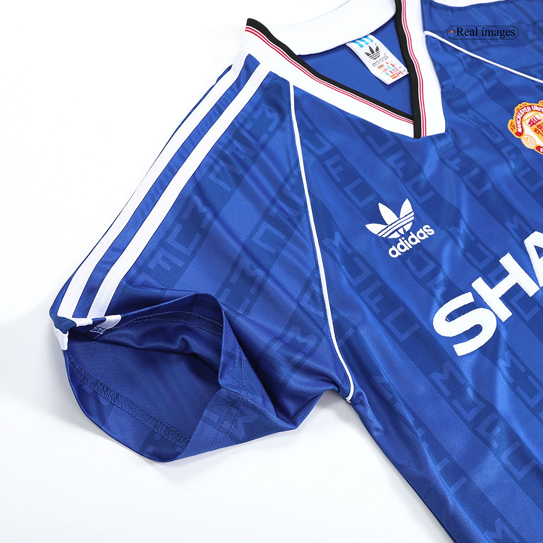 Men's adidas Originals Blue Manchester United 1988-90 Third Jersey