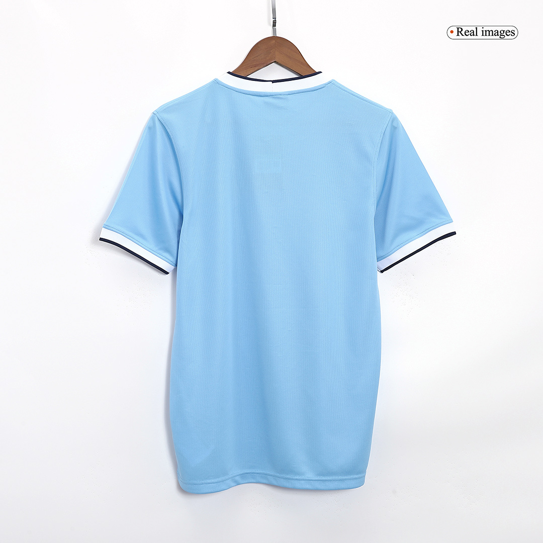 Manchester City Jersey Custom Home Soccer Retro Jersey 2013/14