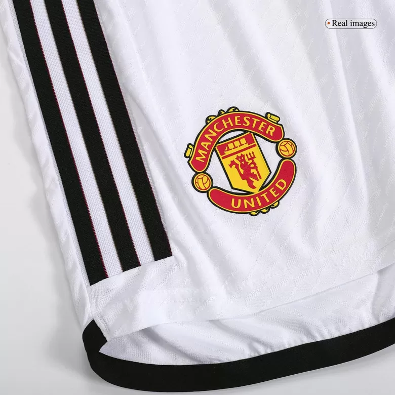 Authentic Manchester United Home Whole Kit Custom Soccer Kit 2023/24 - bestsoccerstore