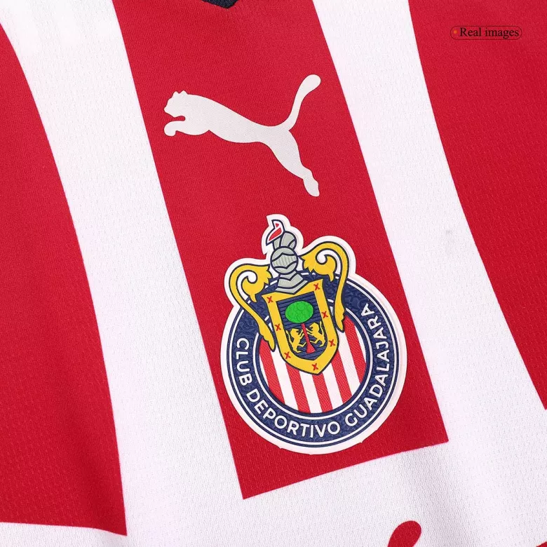 Chivas Jersey Gold CHICHARITO #14 Soccer Jersey Home 2023/24 - bestsoccerstore