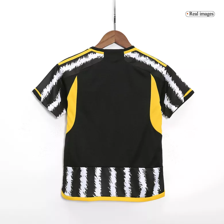 Kid's Juventus Jersey Custom Home Soccer Soccer Kits 2023/24 - bestsoccerstore