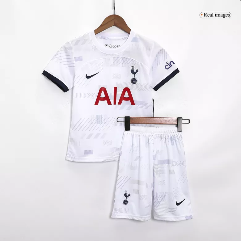 Kid's Tottenham Hotspur Jersey Custom Home Soccer Soccer Kits 2023/24 - bestsoccerstore