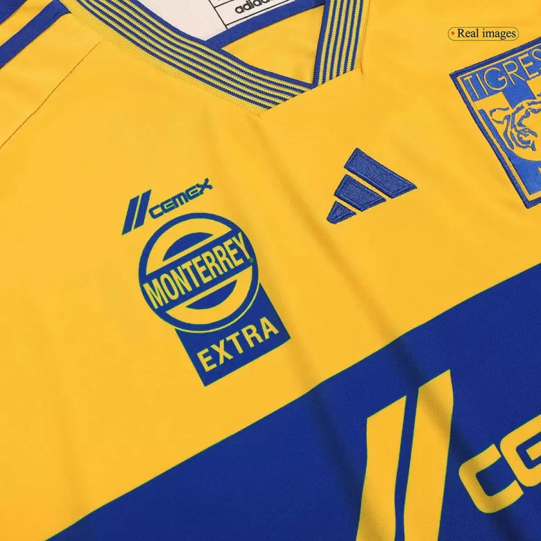 Authentic Tigres UANL Soccer Jersey Custom Home Shirt 2023/24