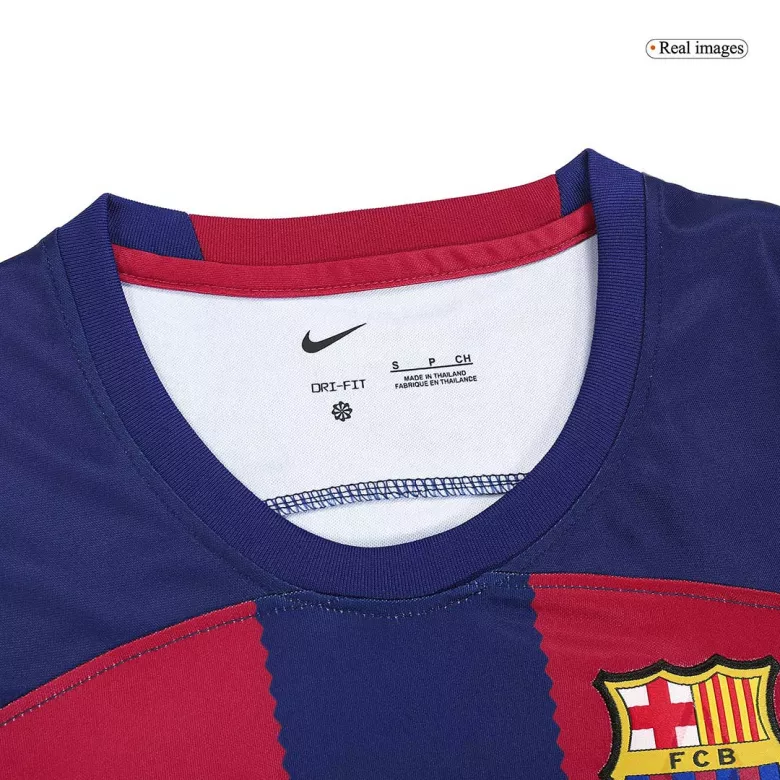 Barcelona Custom Home Soccer Women's Jersey 2023/24 - bestsoccerstore