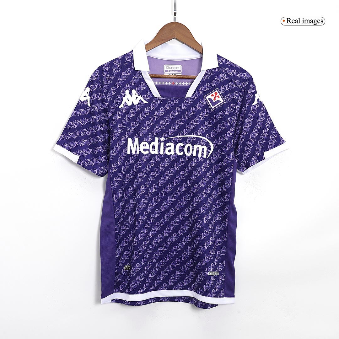 ACF Fiorentina Club Soccer Football Men's T Tee Shirt Handmade Team Sports  color
