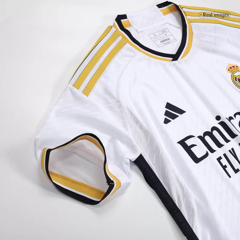 Authentic CHAMPIONS CARVAJAL #6 Soccer Jersey Real Madrid Home Shirt 2023/24 - bestsoccerstore