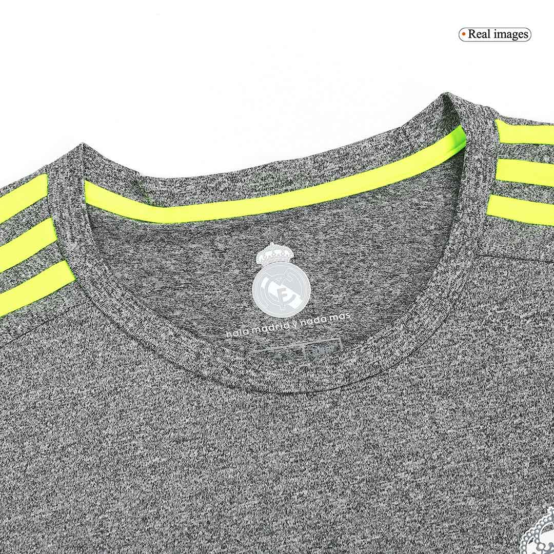 adidas Real Madrid 15/16 Away Shirt - Grey/Solar Yellow