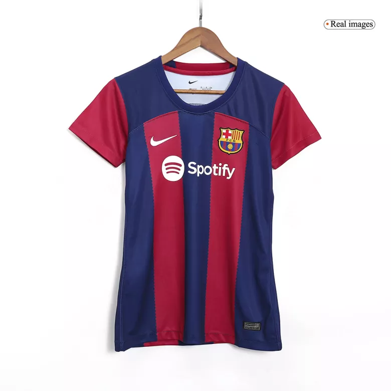 Barcelona Custom Home Soccer Women's Jersey 2023/24 - bestsoccerstore