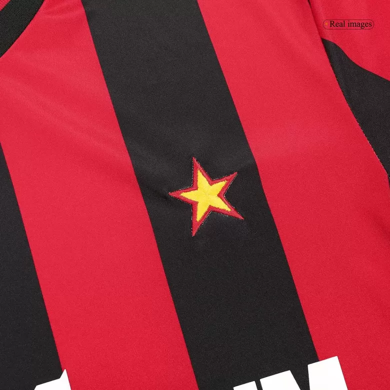 AC Milan Retro Jersey Home Soccer Shirt 1990/91 - bestsoccerstore