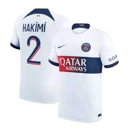 PSG Jersey Custom HAKIMI #2 Soccer Jersey Away 2023/24 - bestsoccerstore