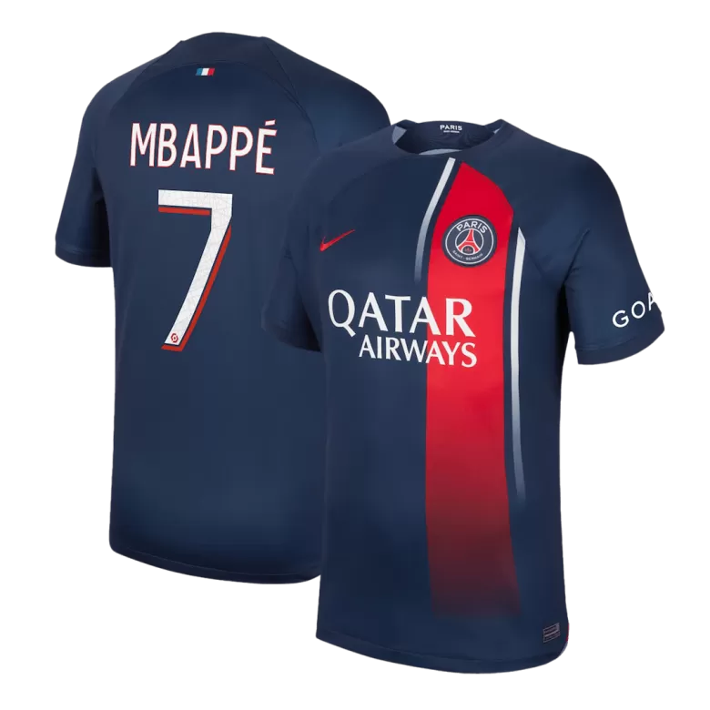 PSG Jersey Custom MBAPPÉ #7 Soccer Jersey Home 2023/24 - bestsoccerstore