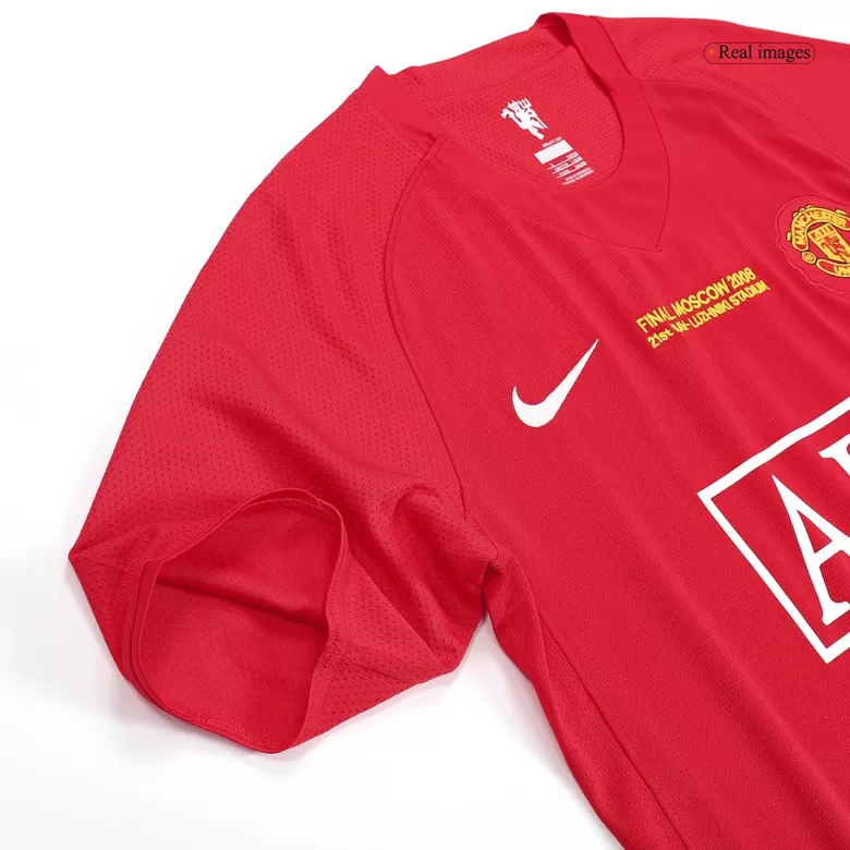ROONEY #10 Manchester United Retro Jersey Home Soccer Shirt 2007/08 - UCL Final - bestsoccerstore