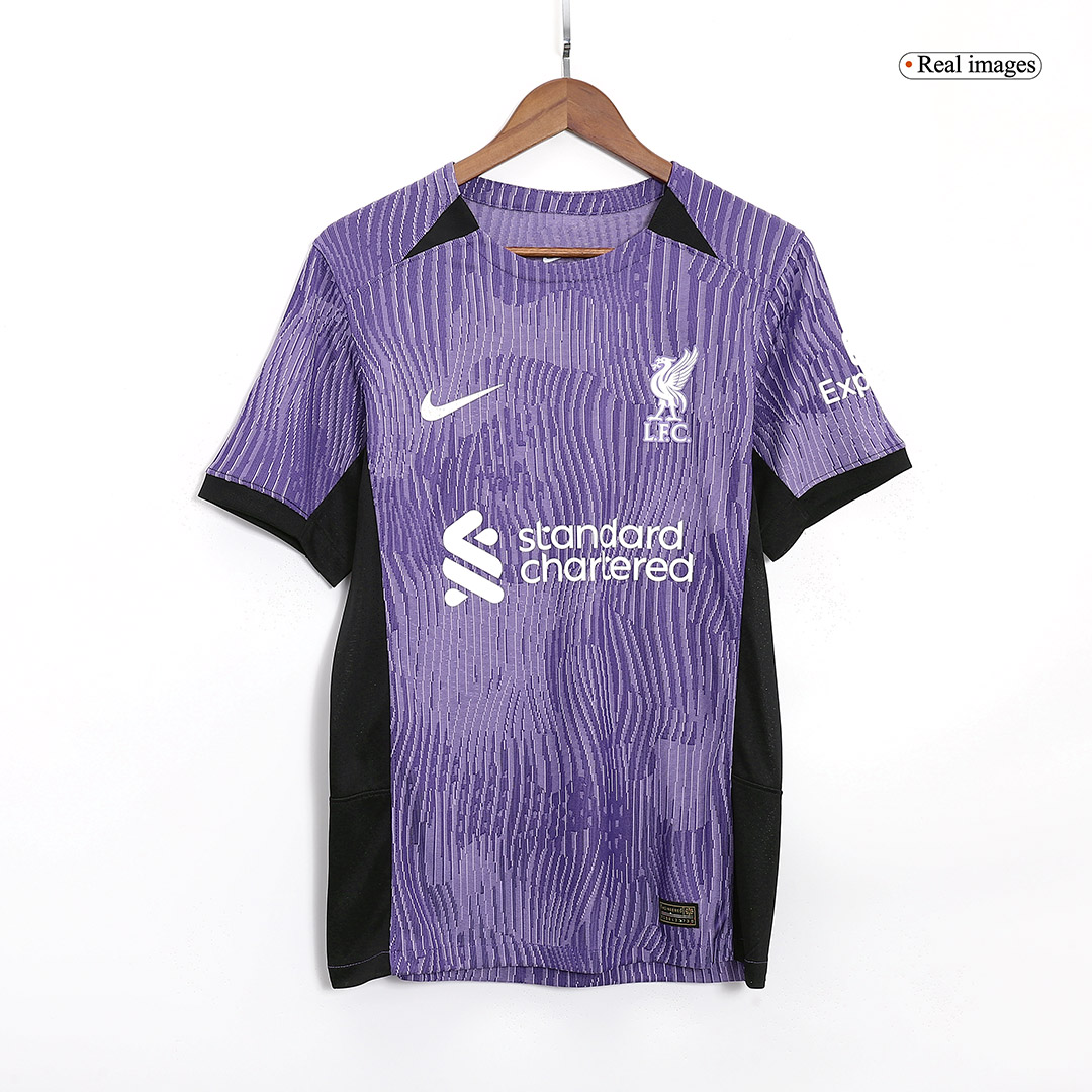 Liverpool Jersey Custom M.SALAH #11 Soccer Jersey Away 2023/24