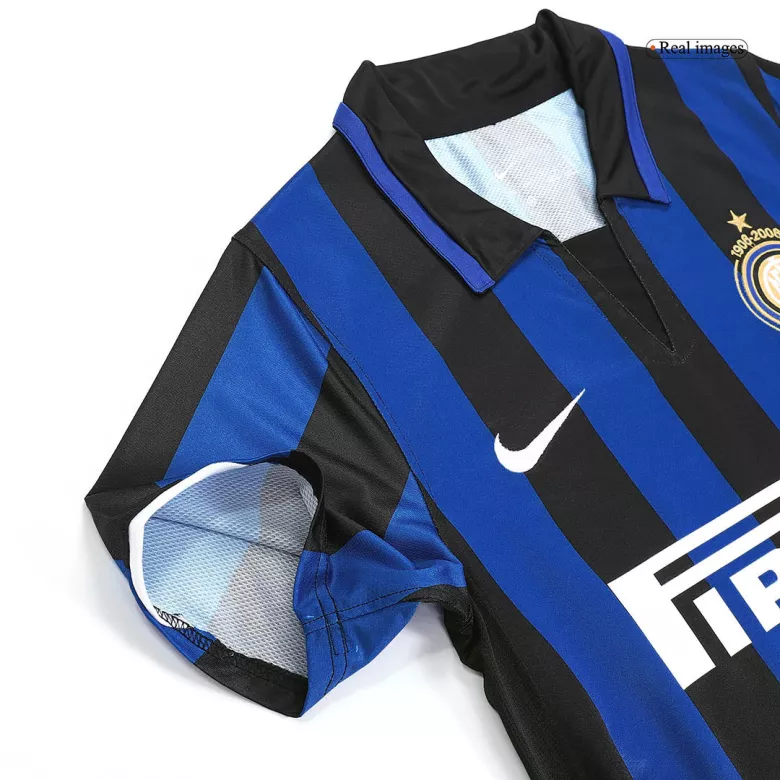 Inter Milan Jersey Custom Home Soccer Retro Jersey 2007/08 - bestsoccerstore