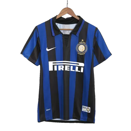 Inter Milan Jersey Custom Home Soccer Retro Jersey 2007/08 - bestsoccerstore