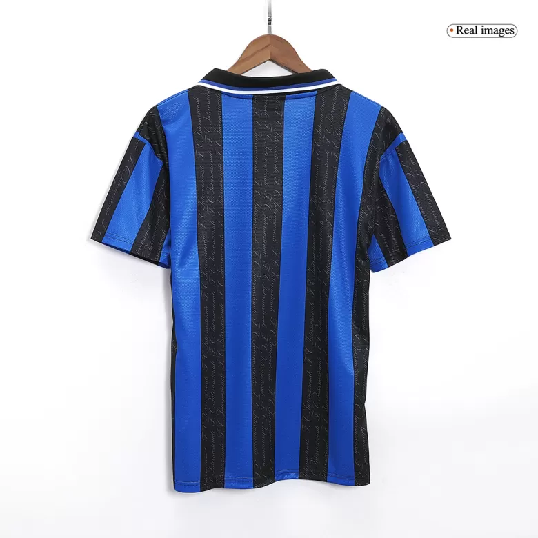 Inter Milan Jersey Custom Home Soccer Retro Jersey 1997/98 - bestsoccerstore